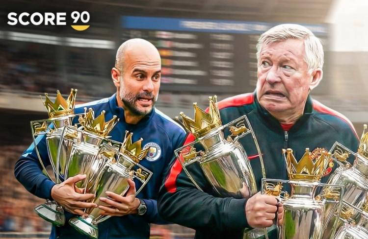 瓜迪奥拉紧随弗格森!欧洲五大联赛主帅联赛冠军排行全面解析